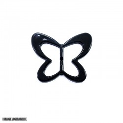 1 x 20mm Boucle de ceinture / Plastique / Papillon