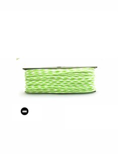1m x 4mm Paracorde 550 / Motif / Vert Flou Blanc 