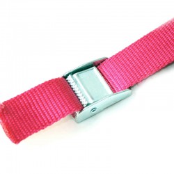 1 x 25mm Boucle CAM / EPAIS / Chrome