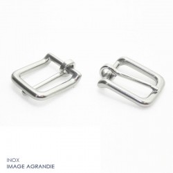 2 x 20mm Boucles de Bride / Inox 