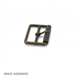 2 x 25mm Boucles à rouleau / Métal / Etroit 2