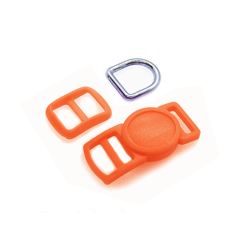 10mm Kit Collier Pour Chat / haute qualité / orange