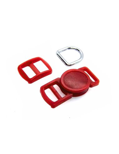 10mm Kit Collier Pour Chat / haute qualité / rouge