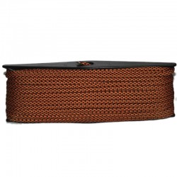 1m x 4mm Paracorde 550 / diamant / rouge noir 