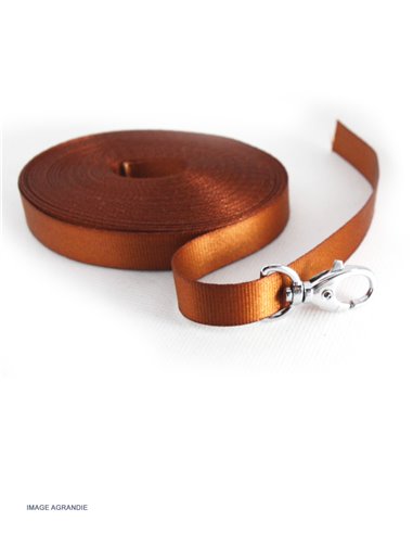 1m x 15mm / Sangle / Nylon / Leger /  argente - destockage