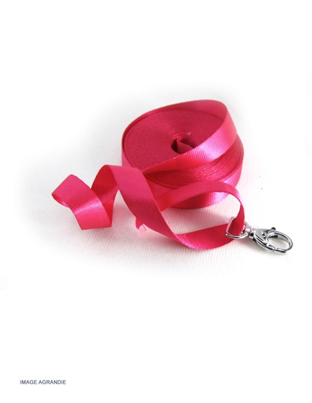 1m x 15mm / Sangle / Nylon / Leger /  fuchsia - destockage