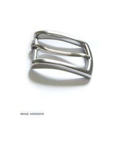 35mm Boucle Ceinture Nickel Brossé