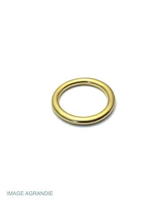 Anneau Rond / Moulé / Laiton Massif