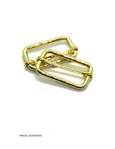 Boucles Coulissantes Réglables Zinc Dore Destockage 2